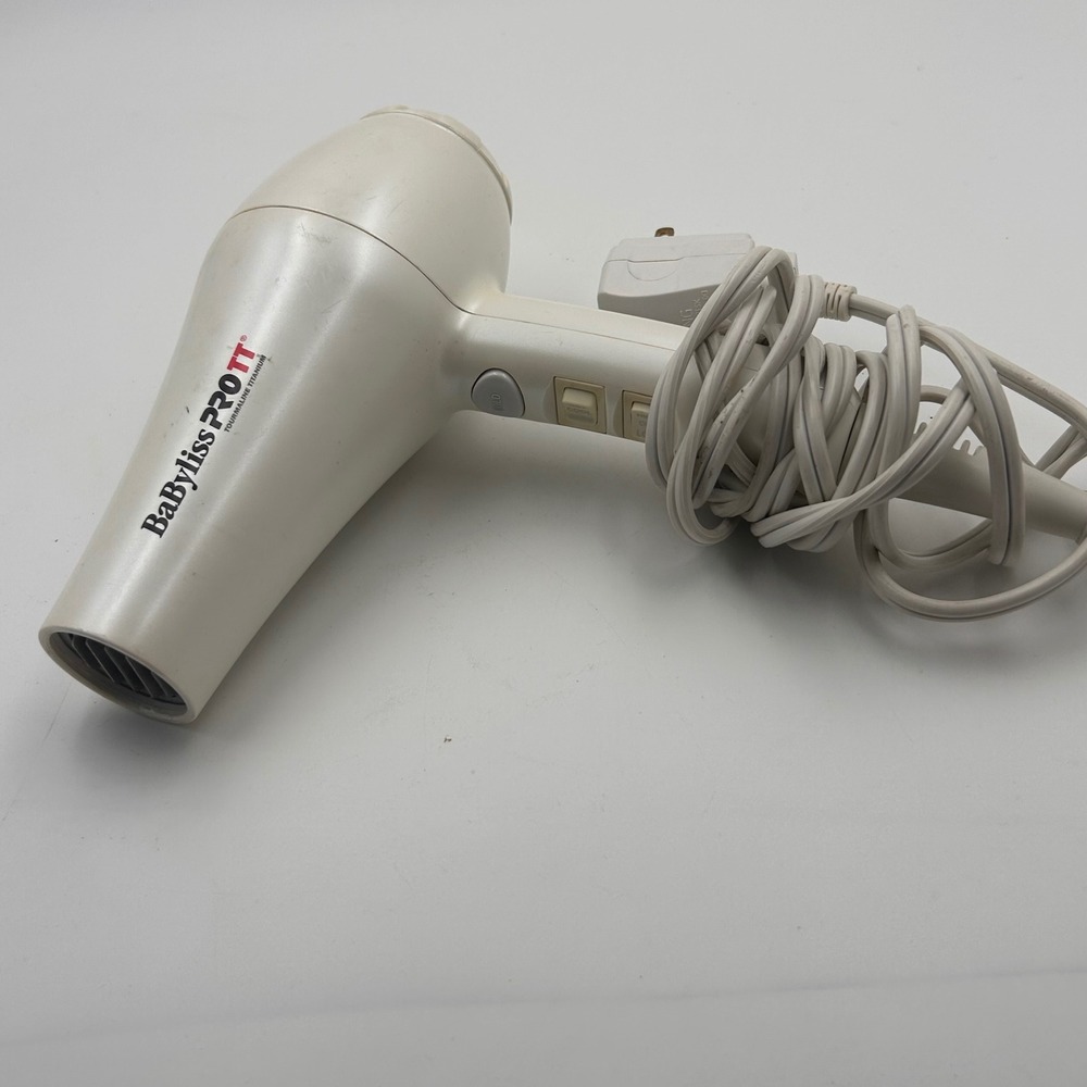 BaBylissPRO BABTTW5586 Hair Dryer Cream Tourmaline Titanium 1900W Professional